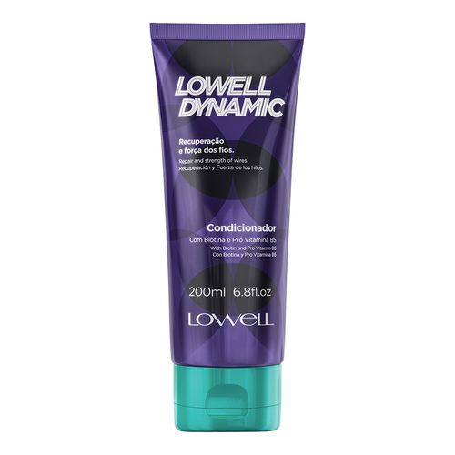 Condicionador Lowell Dynamic Recuperação e Força dos Fios 200ml Condicionador Lowell Dynamic Recuperação e Força dos Fios 200ml