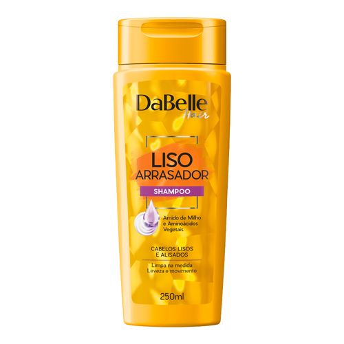 Shampoo Dabelle Liso Arrasador Cabelos Lisos e Alisados 250ml Shampoo Dabelle Liso Arrasador Cabelos Lisos e Alisados 250ml