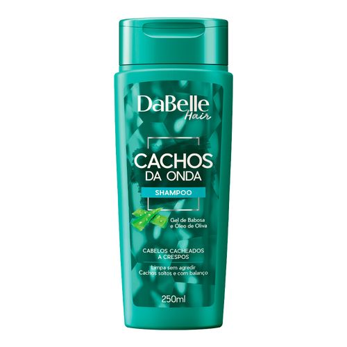 Shampoo Dabelle Cachos da Onda Cabelos Cacheados e Crespos 250ml Shampoo Dabelle Cachos da Onda Cabelos Cacheados e Crespos 250ml