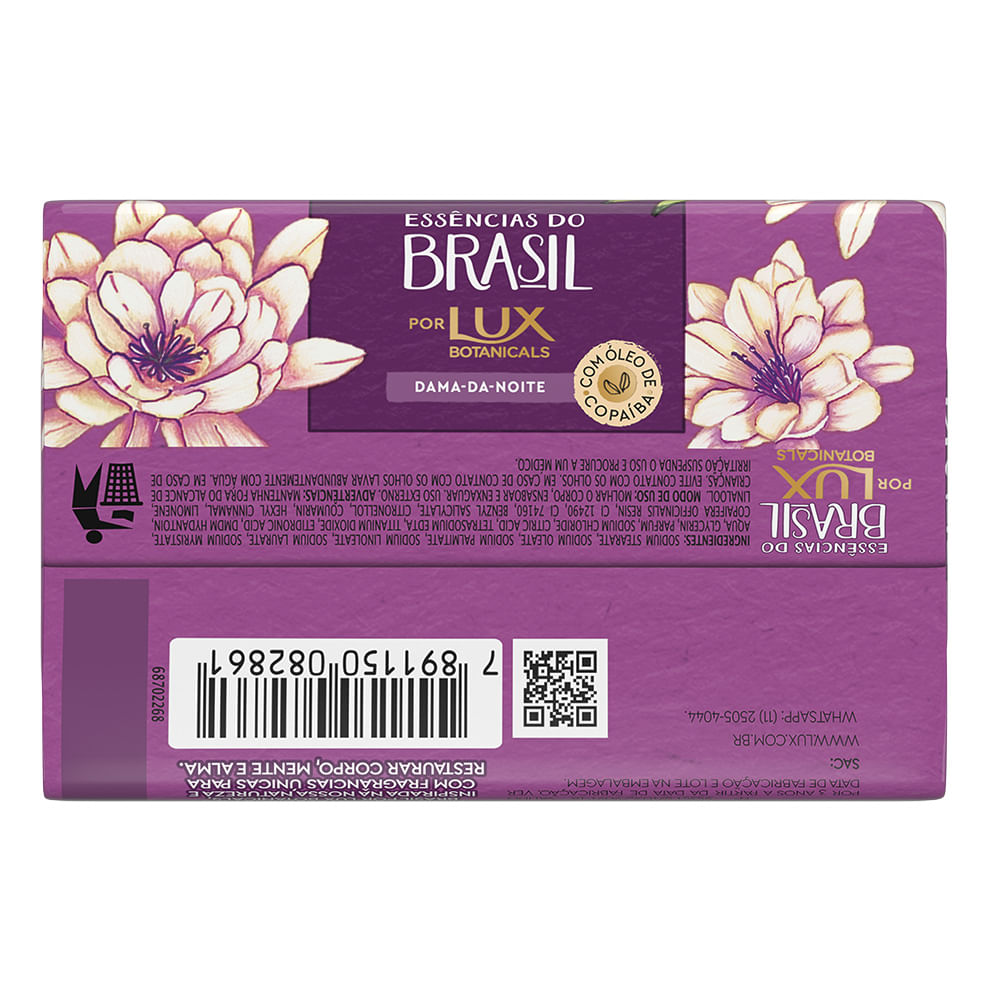 Sabonete Líquido Lux Botanicals Essências do Brasil Flor do Cajueiro -  300ml - Drogarias Tamoio