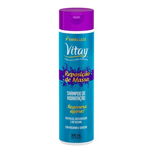 Shampoo Novex Vitay Embelleze Reposição de Massa 300ml Shampoo Novex Vitay Embelleze Reposição de Massa 300ml