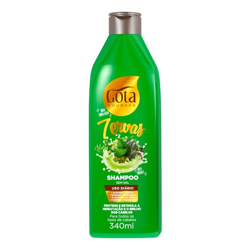 Shampoo Gota Dourada 7 Ervas 340ml Shampoo Gota Dourada 7 Ervas 340ml
