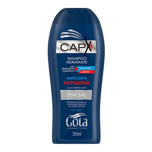 Shampoo Gota Dourada Capx Anticaspa Antiqueda 250ml Shampoo Gota Dourada Capx Anticaspa Antiqueda 250ml