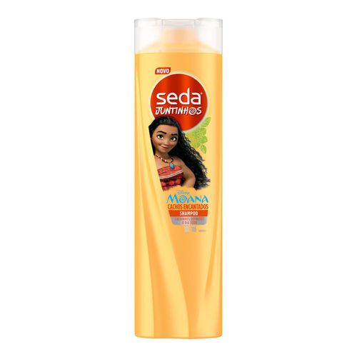 Shampoo Infantil Seda Juntinhos Moana Cachos Encantados 300ml Shampoo Infantil Seda Juntinhos Moana Cachos Encantados 300ml