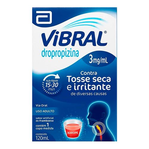 Vibral-Xarope-Adulto-30Mg-120ml Vibral-Xarope-Adulto-30Mg-120ml