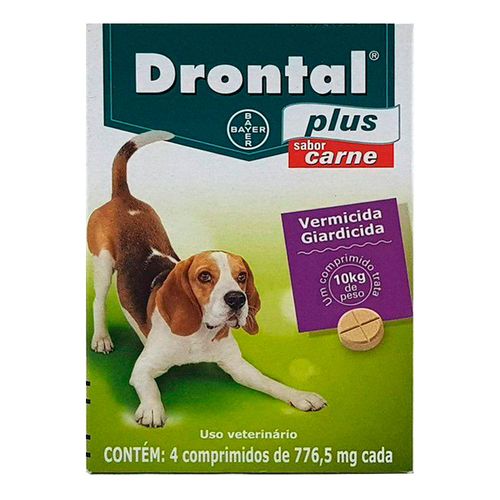 Vermifugo-Drontal-Plus-10kg-Sabor-Carne-com-04-Comprimidos Vermifugo-Drontal-Plus-10kg-Sabor-Carne-com-04-Comprimidos