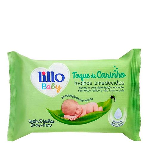 Toalhas-Umedecidas-Lillo-Baby-50-Unidades Toalhas-Umedecidas-Lillo-Baby-50-Unidades