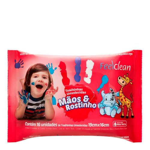 Toalhas-Umedecidas-Feelclean-Baby-Maos-e-Rostinho-16-Unidades