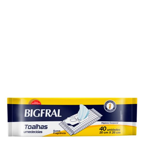 Toalha-Umedecida-Bigfral-Adulto-40-Unidades Toalha-Umedecida-Bigfral-Adulto-40-Unidades