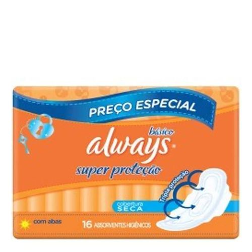 Absorvente-Always-Basico-Seca-Abas-16-Unidades