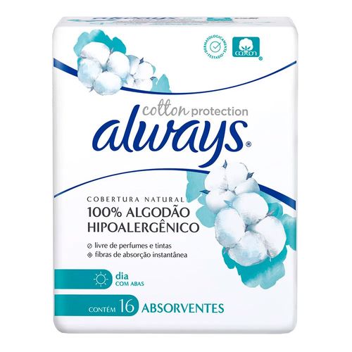 Absorvente-Always-Hipoalergenico-Cotton-Com-Abas-16-Unidades