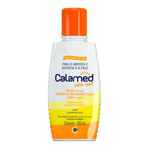 Loção Calamed Pós Sol Cimed 100ml Loção Calamed Pós Sol Cimed 100ml