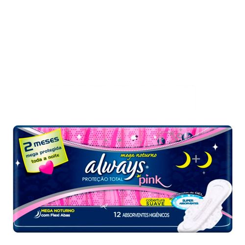 351482---absorvente-always-pink-cobertura-suave-mega-noturno-flexi-abas-c12-unidades 351482---absorvente-always-pink-cobertura-suave-mega-noturno-flexi-abas-c12-unidades