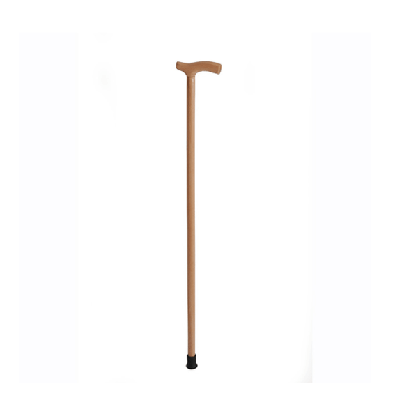 Bengala de Madeira Tradicional Natural com cordão T04 Indaiá