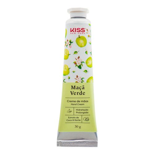 761036---Creme-de-Maos-Kiss-New-York-Maca-Verde-30g-1 761036---Creme-de-Maos-Kiss-New-York-Maca-Verde-30g-1