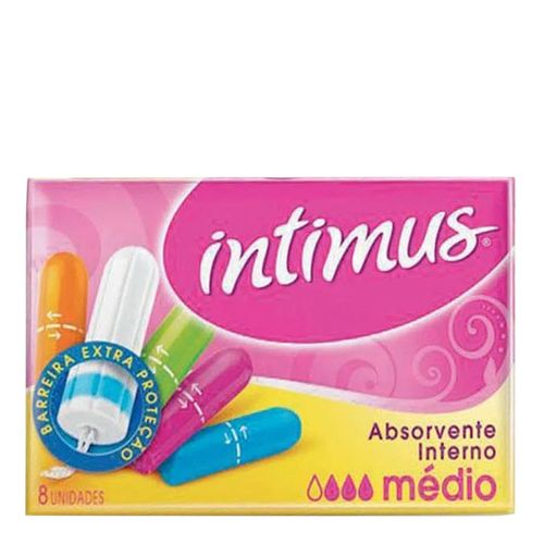 Absorvente Intimus Interno Médio 2 Absorvente Intimus Interno Médio 2