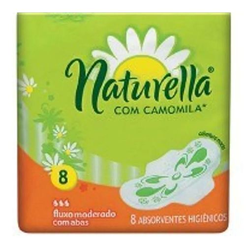 Absorvente Naturella Normal Abas 8 Unidades Absorvente Naturella Normal Abas 8 Unidades