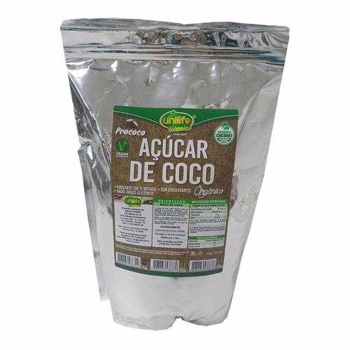 Açúcar de Coco em Pó - Unilife - 1Kg Açúcar de Coco em Pó - Unilife - 1Kg