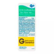Ácido Acetilsalicílico Adulto 500mg Genérico EMS 10 Comprimidos