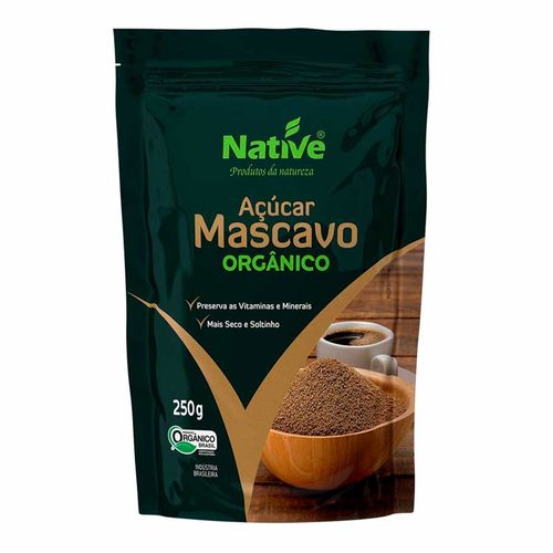 Açúcar Mascavo Orgânico - Native - 250g Açúcar Mascavo Orgânico - Native - 250g