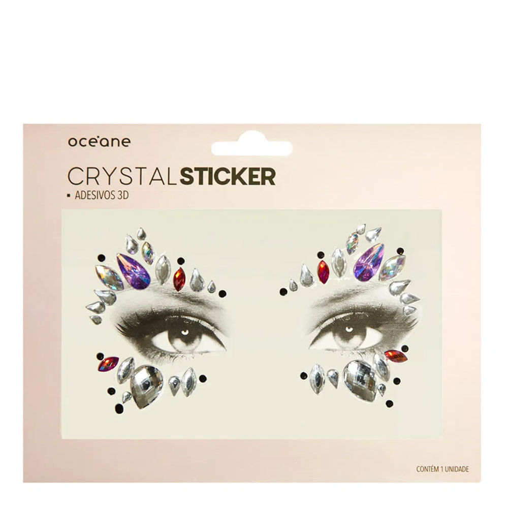 Adesivo Facial Océane - Crystal Sticker 3d S3