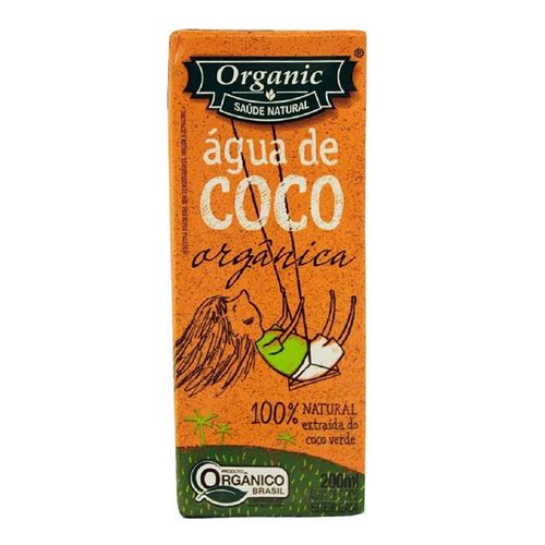 Água de Coco Orgânica - Organic - 200ml Água de Coco Orgânica - Organic - 200ml