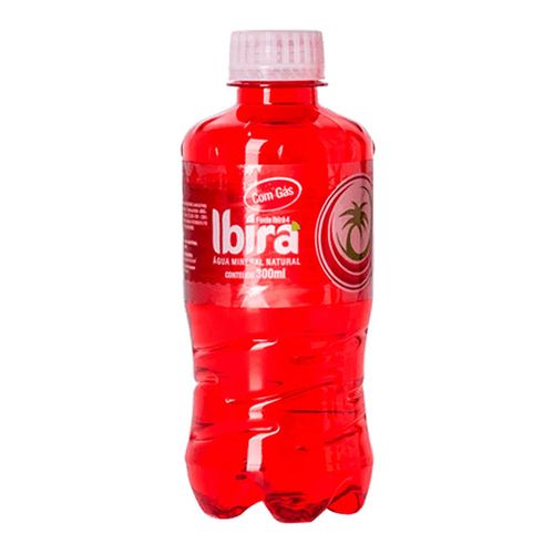 Água Mineral Alcalina com Gás - Ibirá - 300ml Água Mineral Alcalina com Gás - Ibirá - 300ml