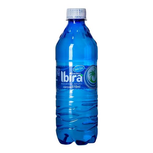Água Mineral Alcalina sem Gás - Ibirá - 510ml