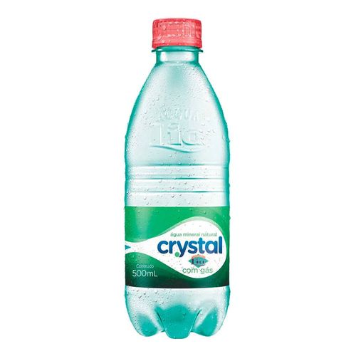 Água Mineral Crystal AcquaLia Com Gás 500ml Água Mineral Crystal AcquaLia Com Gás 500ml
