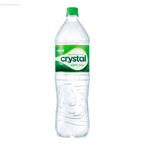 Água Mineral Crystal Com Gás 1,5L Água Mineral Crystal Com Gás 1,5L