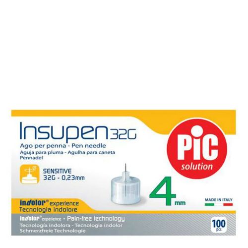 Agulha Insulina Insupen 4mm Sanofi-Aventis 100 Unidades Agulha Insulina Insupen 4mm Sanofi-Aventis 100 Unidades