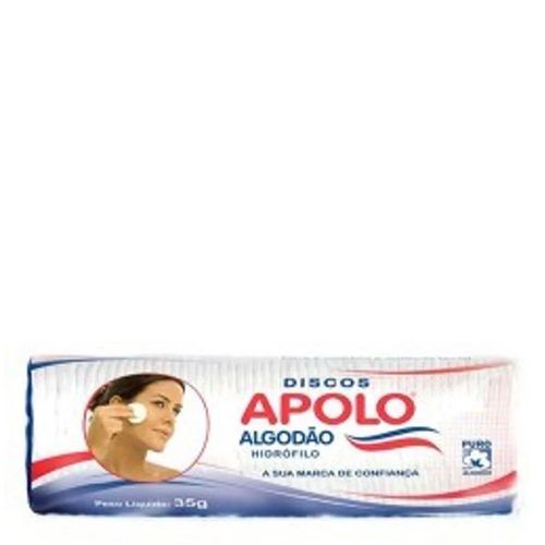Algodão Apolo Disco 35g Algodão Apolo Disco 35g