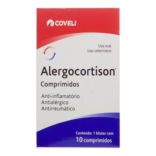 Alergocortison com 10 Comprimidos Alergocortison com 10 Comprimidos