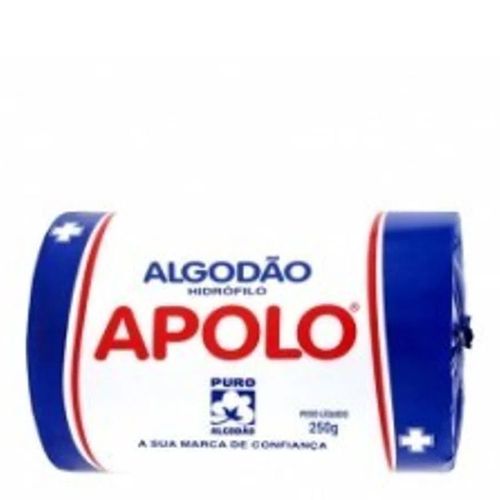 Algodão Hidrófilo Apolo 250g Algodão Hidrófilo Apolo 250g