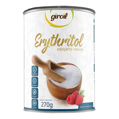 Adoçante Eritritol em Pó - Giroil - 270g Adoçante Eritritol em Pó - Giroil - 270g