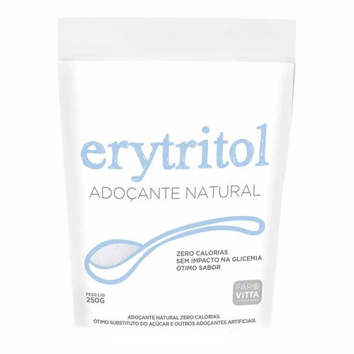 Adoçante Erytritol - Farovitta - 250g Adoçante Erytritol - Farovitta - 250g