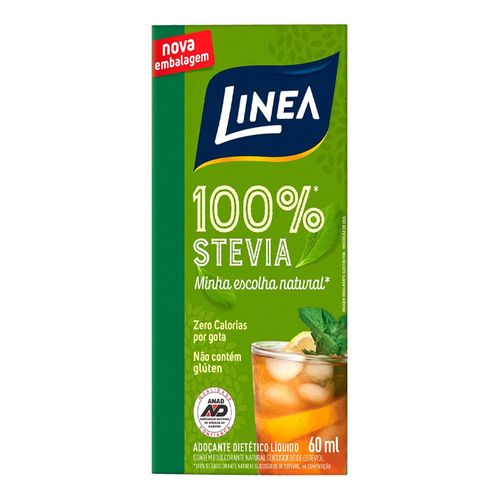Adoçante Linea 100% Stevia 60ml