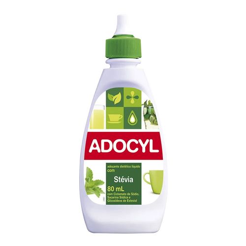 Adoçante Líquido Adocyl Stevia 80ml Adoçante Líquido Adocyl Stevia 80ml