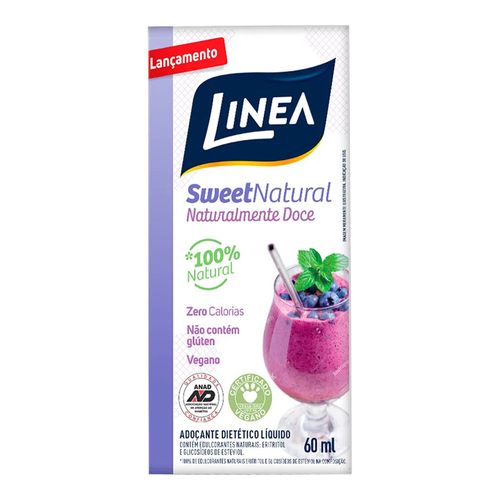 Adoçante Líquido Linea Sweet Natural 60ml Adoçante Líquido Linea Sweet Natural 60ml