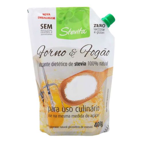Adoçante Stevia Para Culinária - Stevita - 400g Adoçante Stevia Para Culinária - Stevita - 400g