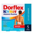 Adesivo Anti-inflamatório Dorflex Icy Hot Grande 5 Unidades