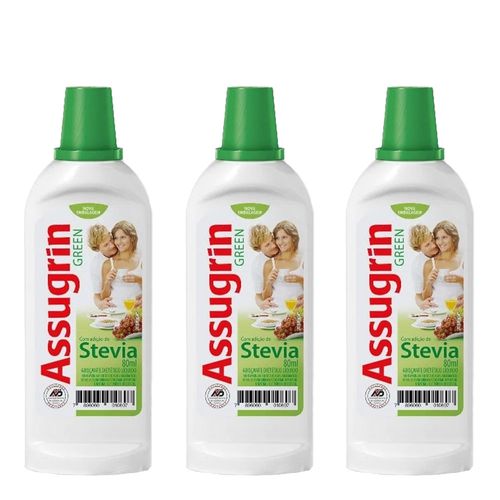 Adoçante Assugrin Stevia Mix 80ml 3 Unidades Adoçante Assugrin Stevia Mix 80ml 3 Unidades
