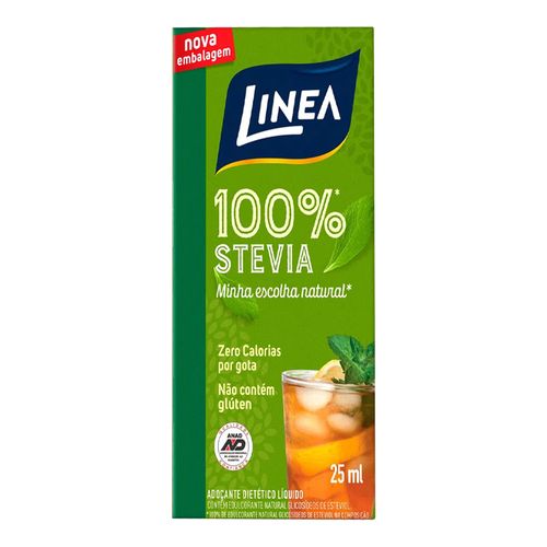 Adoçante Linea Stévia Líquido 25ml 1 Unidade Adoçante Linea Stévia Líquido 25ml 1 Unidade