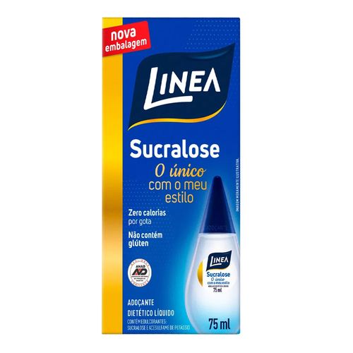 Adoçante Linea Sucralose Gotas 75ml Adoçante Linea Sucralose Gotas 75ml