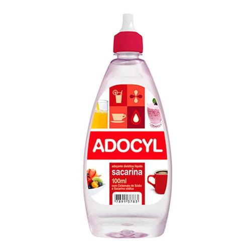 Adoçante Líquido Adocyl Sacarina 100ml Adoçante Líquido Adocyl Sacarina 100ml