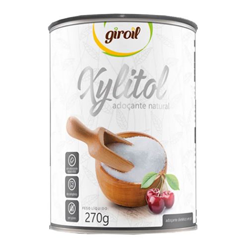Adoçante Xilitol em Pó - Giroil - 270g Adoçante Xilitol em Pó - Giroil - 270g