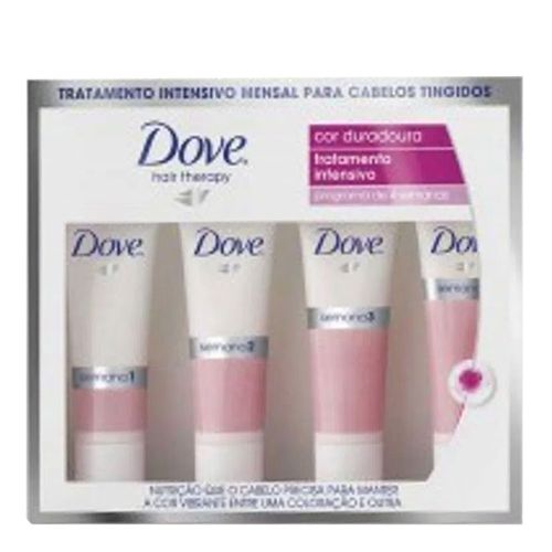Ampola de Tratamento Dove Cor Duradoura C/4 20ml Ampola de Tratamento Dove Cor Duradoura C/4 20ml