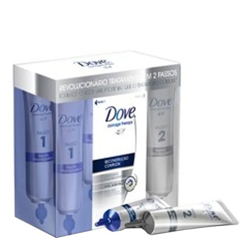 Ampola de Tratamento Dove reconstrução Completa 20ml - 8 unidades Ampola de Tratamento Dove reconstrução Completa 20ml - 8 unidades