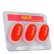 Analgésico Advil 400mg Extra Alívio 3 Cápsulas Líquidas