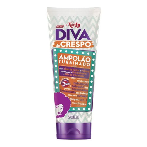 Ampolão para Tratamento Niely Diva de Crespos 60ml Ampolão para Tratamento Niely Diva de Crespos 60ml